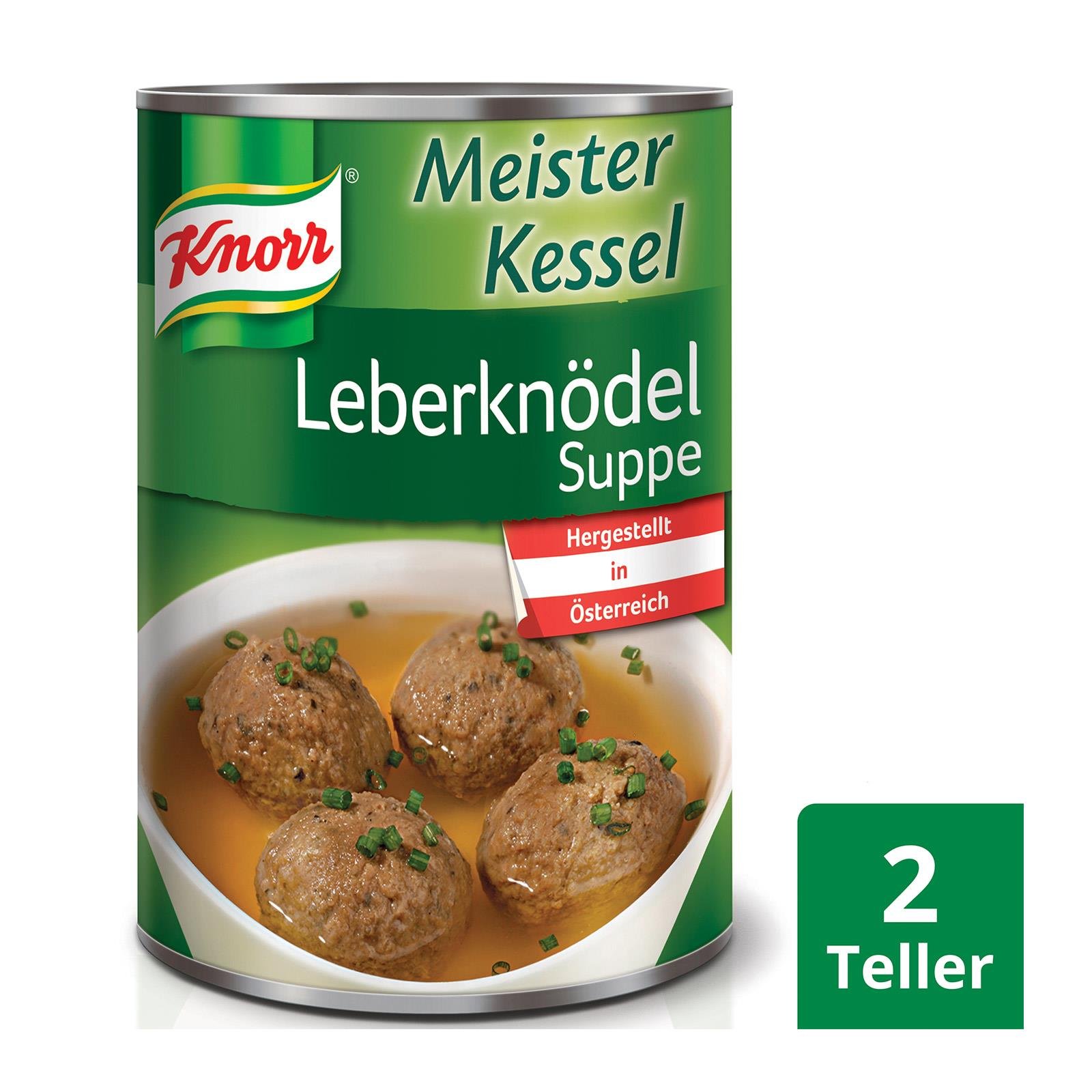 Knorr Meisterkessel Leberknödelsuppe | BILLA Online Shop