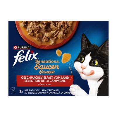 Bild von Felix Sensations Saucen Fleisch 12er