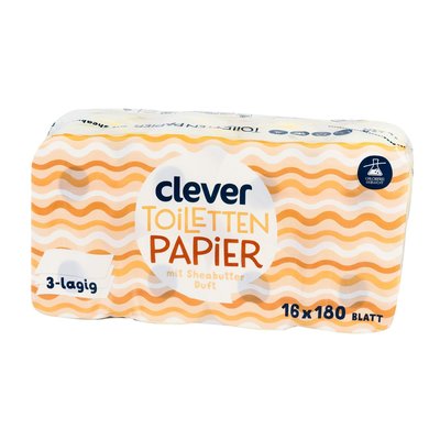 Image of Clever Toilettenpapier XXL Shea Butter