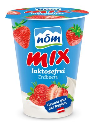 Bild von nöm mix Laktosefrei Erdbeere Fruchtjoghurt
