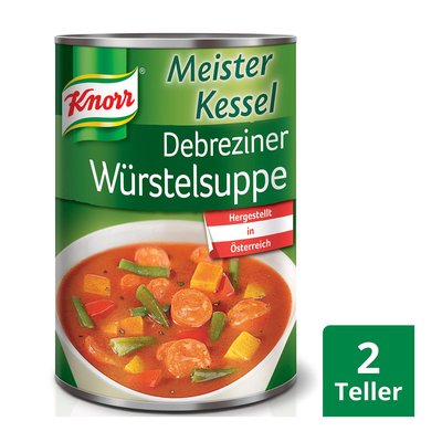 Bild von Knorr Meisterkessel Debreziner Würstelsuppe