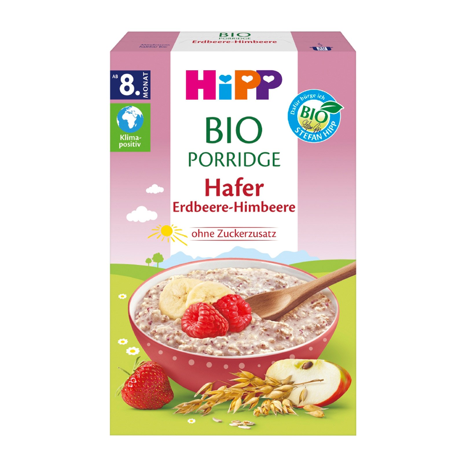 Hipp Porridge Hafer Erdbeere Himbeere Billa Online Shop