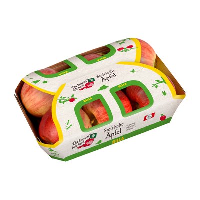 Bild von Da komm ich her! 'Gala' Apfel Tasse rot