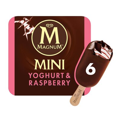 Bild von Eskimo Magnum Mini Yoghurt Raspberry 6er