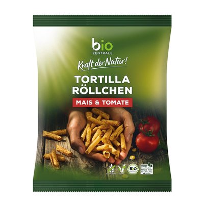 Bild von Biozentrale Tortilla-Röllchen Mais & Tomate