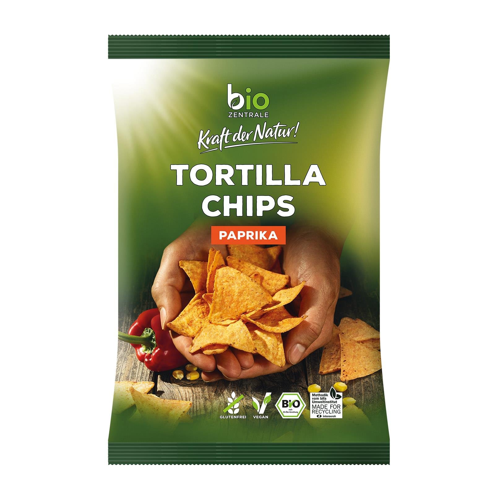 Biozentrale Tortilla Chips Paprika BILLA Online Shop