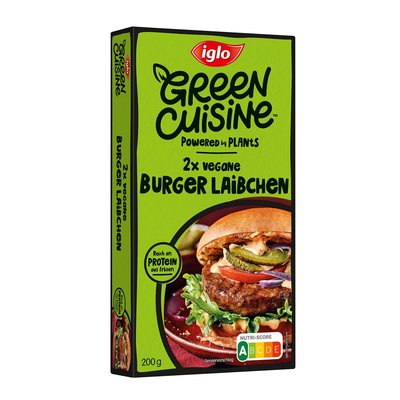 Bild von Iglo Green Cuisine Burger Laibchen vegan