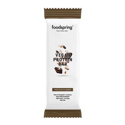 Image of Foodspring Vegan Bar Chocolate Almond