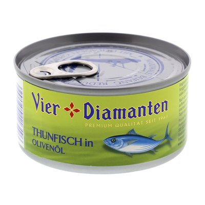 Bild von Vier Diamanten Thunfisch In Olivenöl
