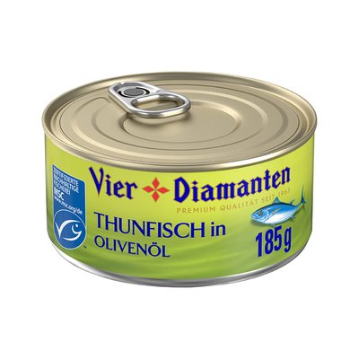 Bild von Vier Diamanten Thunfisch In Olivenöl