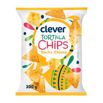 Bild von Clever Tortilla Chips Nacho Cheese