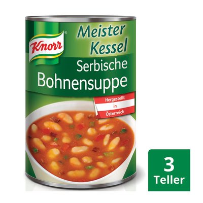 Image of Knorr Meisterkessel Serbische Bohnensuppe