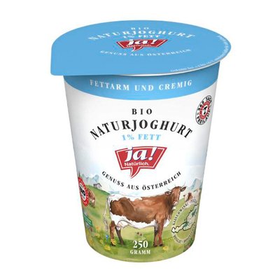Image of Ja! Natürlich Joghurt Natur 1%