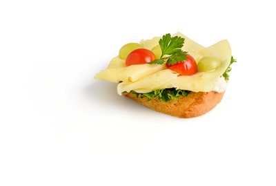 Bild von Sandwich-Brötchen mit Alpkönig