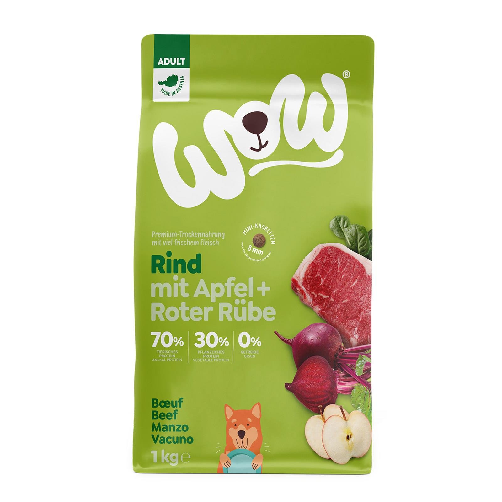 WOW Trocken Minis Adult Rind | BILLA Online Shop