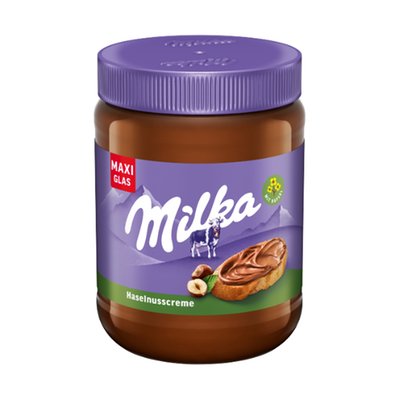 Bild von Milka Haselnusscreme