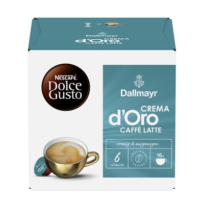 Bild von Nescafé Dolce Gusto Dallmayr Crema d'Oro Caffé Latte