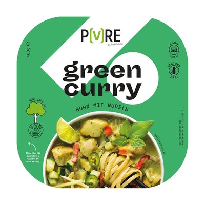 Bild von PURE Green Curry Mit Huhn Und Nudeln
