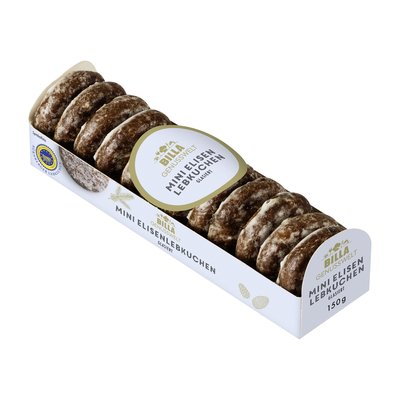 Bild von BILLA Genusswelt Mini Elisenlebkuchen Glasiert