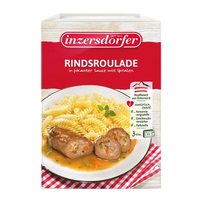 Image of Inzersdorfer Rindsroulade mit Spiralen
