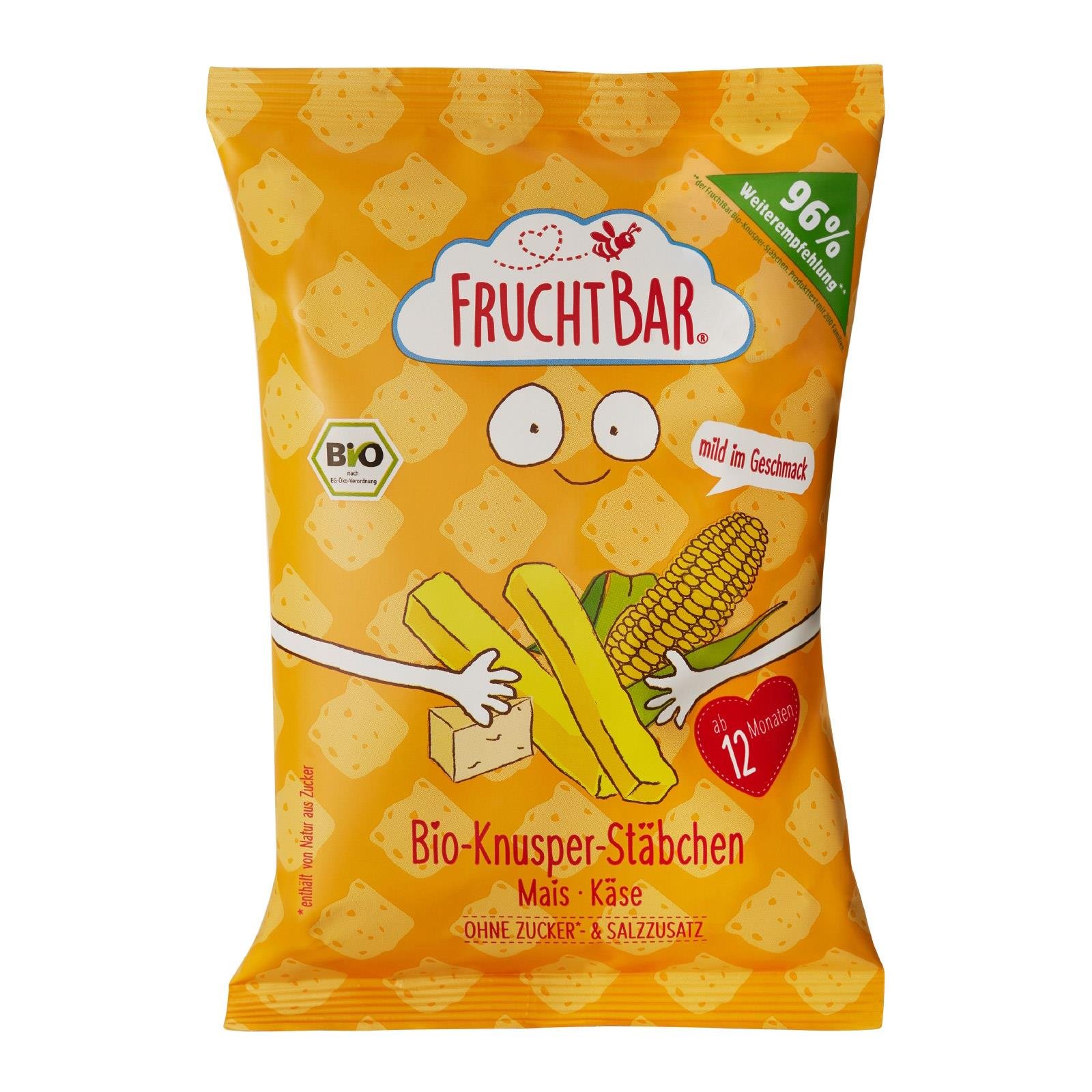 Fruchtbar Knusper Stäbchen Mais Käse | BILLA Online Shop