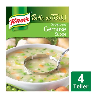 Image of Knorr Bitte zu Tisch Gebundene Gemüsesuppe
