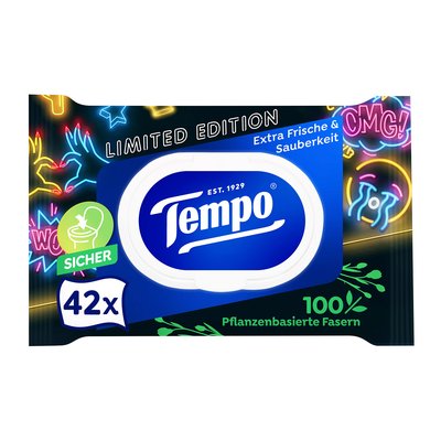 Bild von Tempo Feuchtes Toilettenpapier Limited Edition