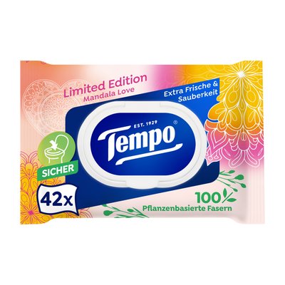 Bild von Tempo Feuchte Toilettentücher Limited Edition