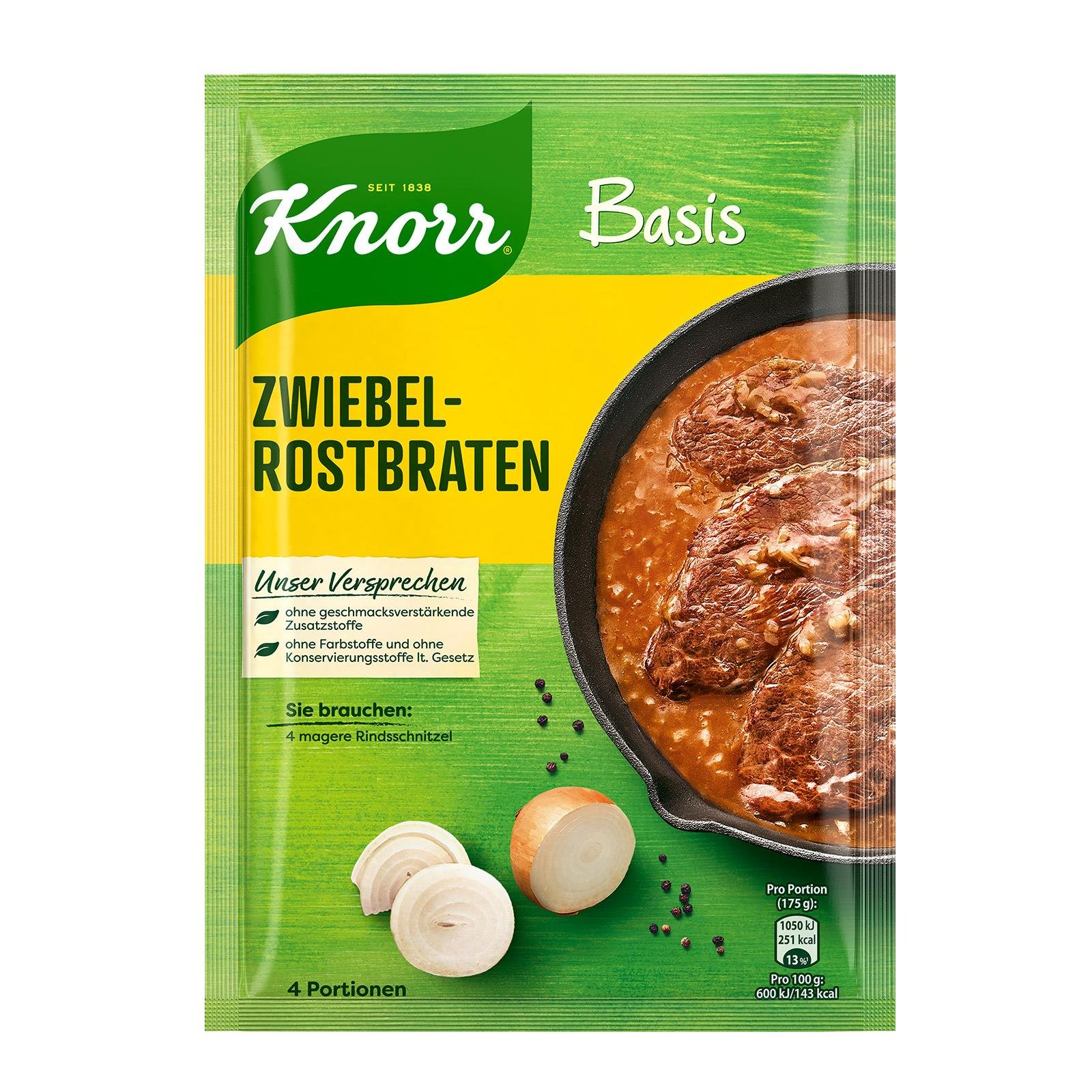 Knorr Basis für Zwiebelrostbraten | BILLA Online Shop