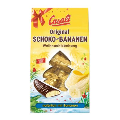 Bild von Casali Schoko Bananen Weihnachtsbehang