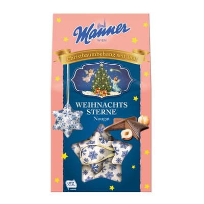 Bild von Manner Weihnachtssterne Nougat