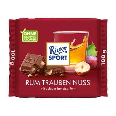 Bild von Ritter Sport Rum Trauben Nuss