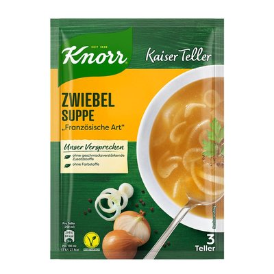 Bild von Knorr Kaiserteller Zwiebelsuppe