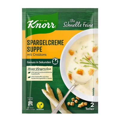 Bild von Knorr Die Schnelle Feine Spargelcremesuppe