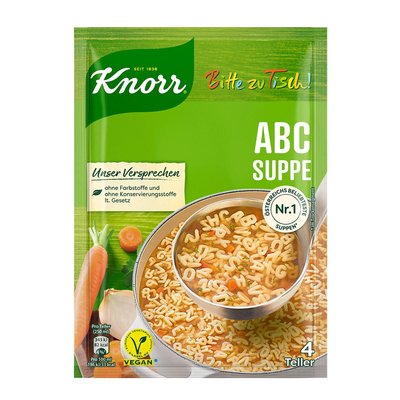 Image of Knorr Bitte zu Tisch ABC Suppe