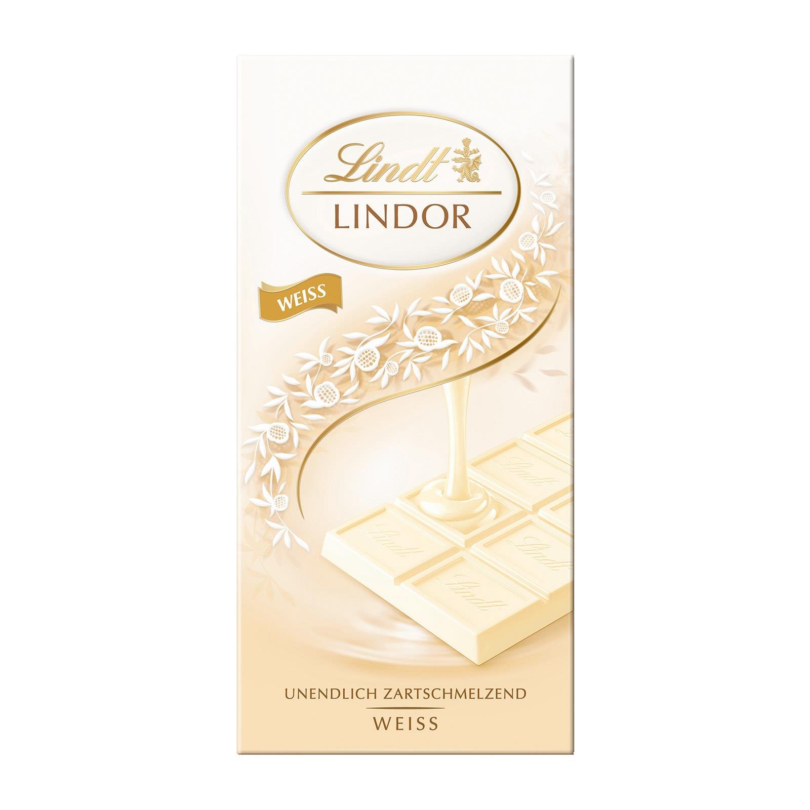 Lindt Lindor Weiße Schokolade Tafel 100g