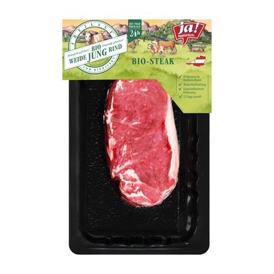 Bild von Ja! Natürlich Rumpsteak (Beiried) geschnitten