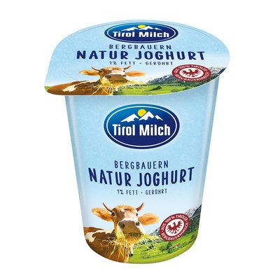 Bild von Tirol Milch Naturjoghurt 1%