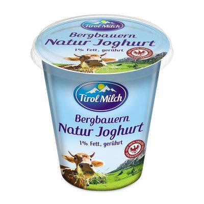 Image of Tirol Milch Naturjoghurt 1%