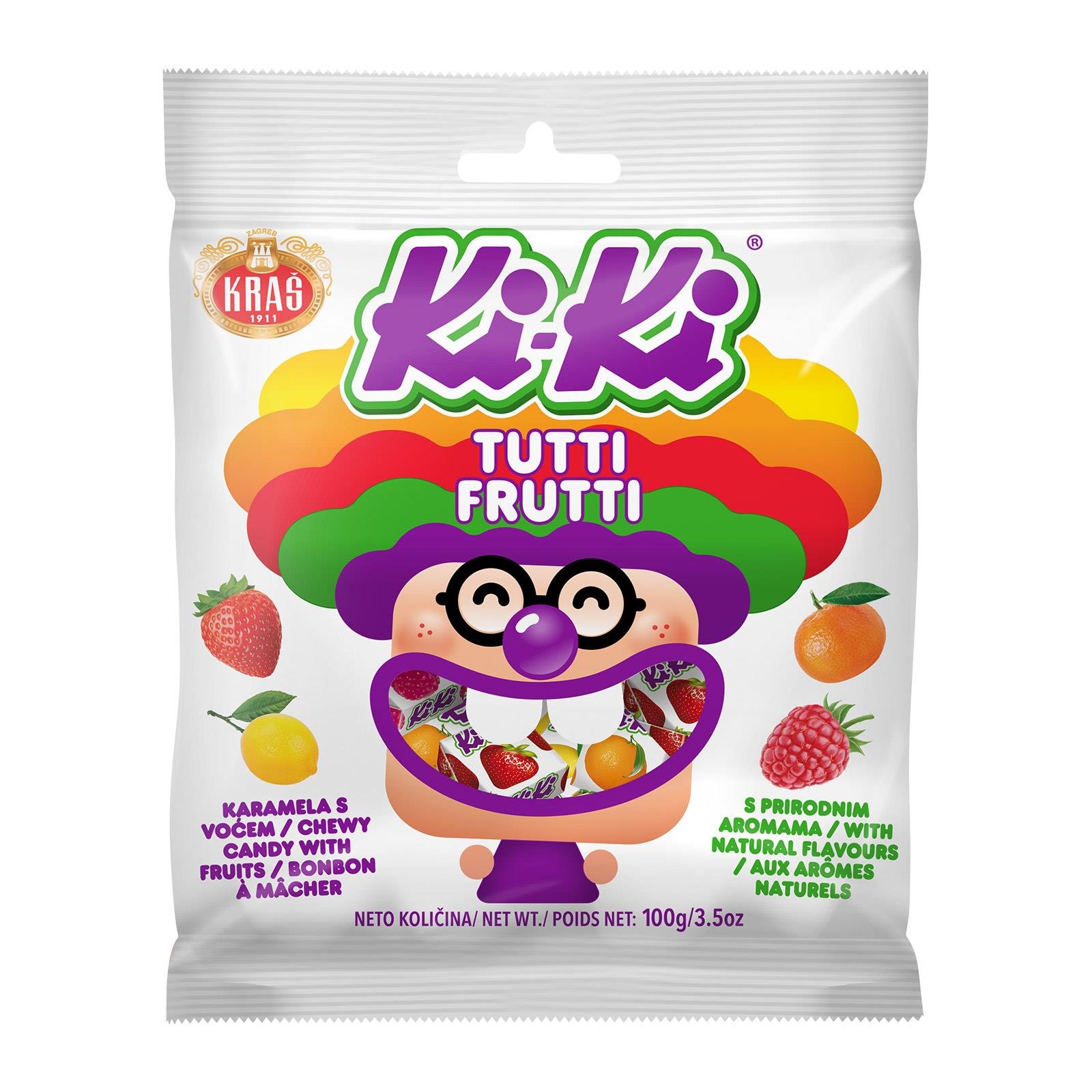 Kras Kiki Kaubonbons Tutti Frutti | BILLA Online Shop