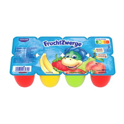 Bild von Danone Fruchtzwerge Banane Erdbeer Pfrisich-Birne