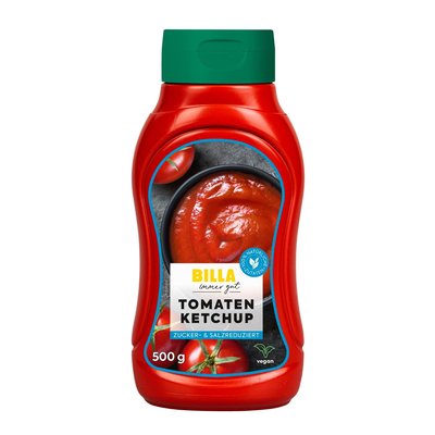Image of BILLA Ketchup zucker- & salzreduziert