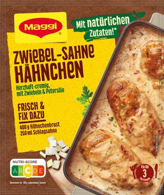 Image of MAGGI Fix für Zwiebel-Hühnerschnitzel