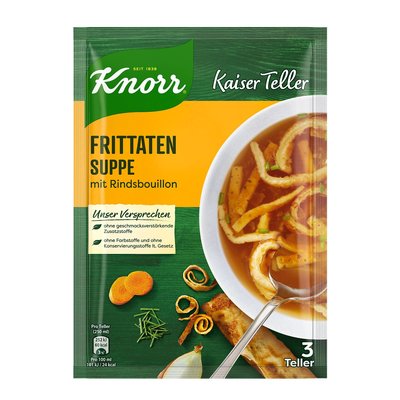 Bild von Knorr Kaiserteller Frittatensuppe