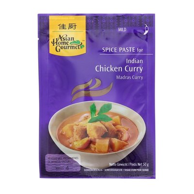 Bild von Asian Home Gourmet Indian Chicken Curry Paste
