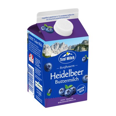 Bild von Tirol Milch Buttermilch Heidelbeere