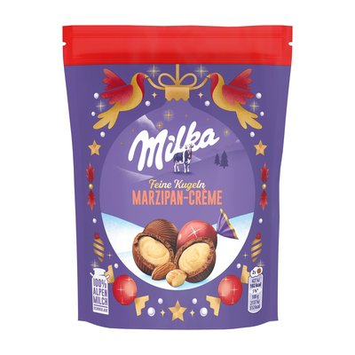 Bild von Milka Feine Kugeln Marzipan Créme