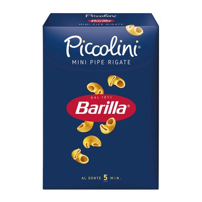 Image of Barilla Piccolini Mini Pipe Rigate