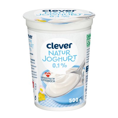 Image of Clever Naturjoghurt 0.1%