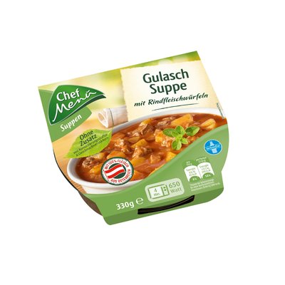 Bild von Chef Menü Gulaschsuppe